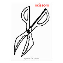 sprcards-scissorscard business card template