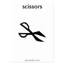 sprcards-scissorscard business card templates