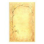 Spring Awakening - Golden Stationery Paper