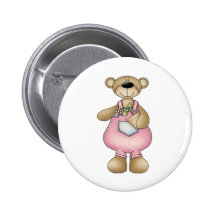 Spring Bears · Pink Dungarees