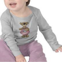 Spring Bears · Pink Dungarees Shirts
