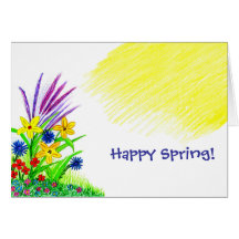 Spring Bouquet Greeting Cards