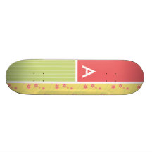 Spring Flowers; floral Skateboard