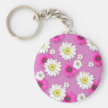 Spring Flowers Keychain