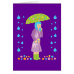 Spring Girl Greeting Card
