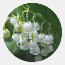 Spring In Maine Round Stickers
