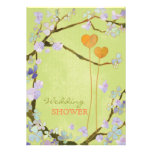 Spring Lime Green Wedding Couple Shower Invitation