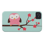 Spring Owl Case-Mate iPhone 4 Cases
