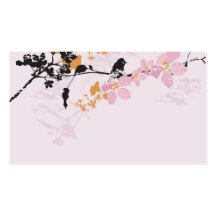 Spring Profile Card Business Card