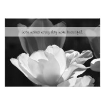 Spring Tulip Vow Renewal Invitation