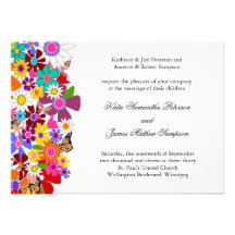 Spring Wedding Invitation