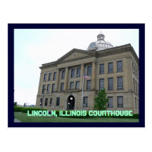 Springfield , Lincoln, Illinois Courthouse Post Cards