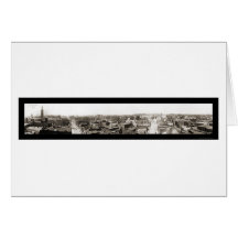Springfield MA Panview Photo 1913 Greeting Card