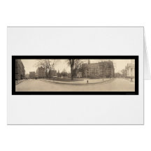 Springfield MA Square Photo 1909 Greeting Cards