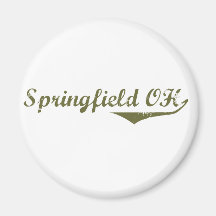Springfield  Revolution t shirts Refrigerator Magnets