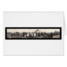 Springfield State Fair Photo 1909 Greeting Card