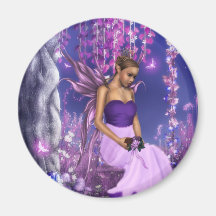 Spring's Fairy Bride Refrigerator Magnet