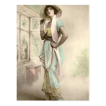 Springtime Elegance Postcard