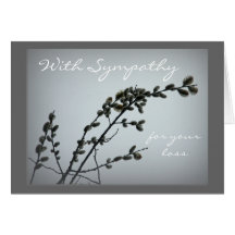 Springtime Pussy Willow Catkins Greeting Cards