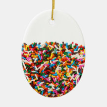 Sprinkles-Filled Ornament