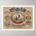 Spruance Stanley & Co., Wines & Liquors, SF (1305) Posters