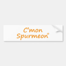 Spurmeon C'mmon Bumper Stickers