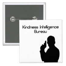 Square KIB Agent Silhouette Button