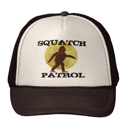 Squatch Patrol Moonlight Bigfoot Hat