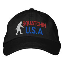 Squatchin U.S.A Baseball Cap