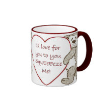 Squeeze Me Bear Mug