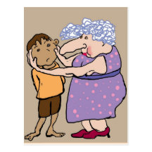 Squeeze your cheeks post cards