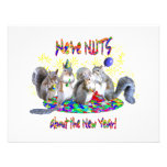 Squirrels New Year Custom Announcements