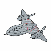 Sr-71 embroidered shirts