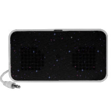 ss145 BLACK NIGHT STARS SKY SPACE BACKGROUNDS TEMP PC Speakers