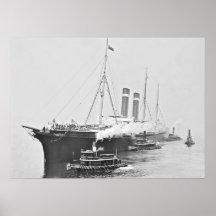 SS City of New York Print
