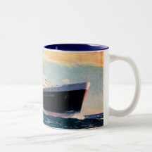 ss United States at Sea Mug