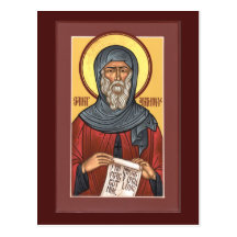 St. Anthony the Great Prayer Card Post Card