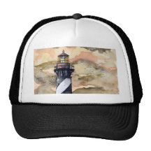 St Augustine Florida lighthouse painting Hats
