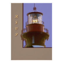 St Augustine Lighthouse Personalized Invite