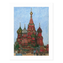 St. Basil's Cathedral Post Card
