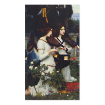 St Cecilia -  John William Waterhouse Business Cards