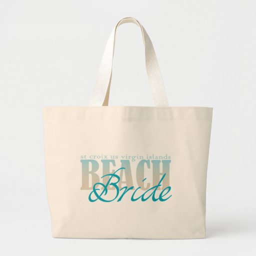 St Croix Beach Bride Beach Bag