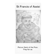 St Francis of Assisi Photo Card