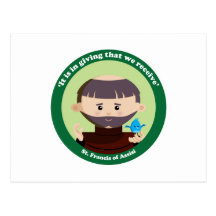 St. Francis of Assisi Post Card