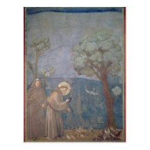 St. Francis Preaching to the Birds, 1297-99 Postcards
