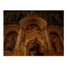 St Francis Statue Postcards