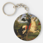 St George and the Dragon Key Chain