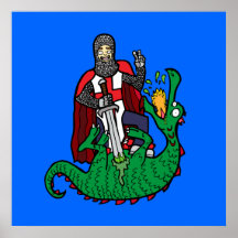 St George and the Dragon Poster