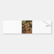 St. Jerome by Leonardo da Vinci circa 1481 Bumper Stickers
