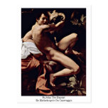 St.John The Baptist By Michelangelo Da Caravaggio Post Cards